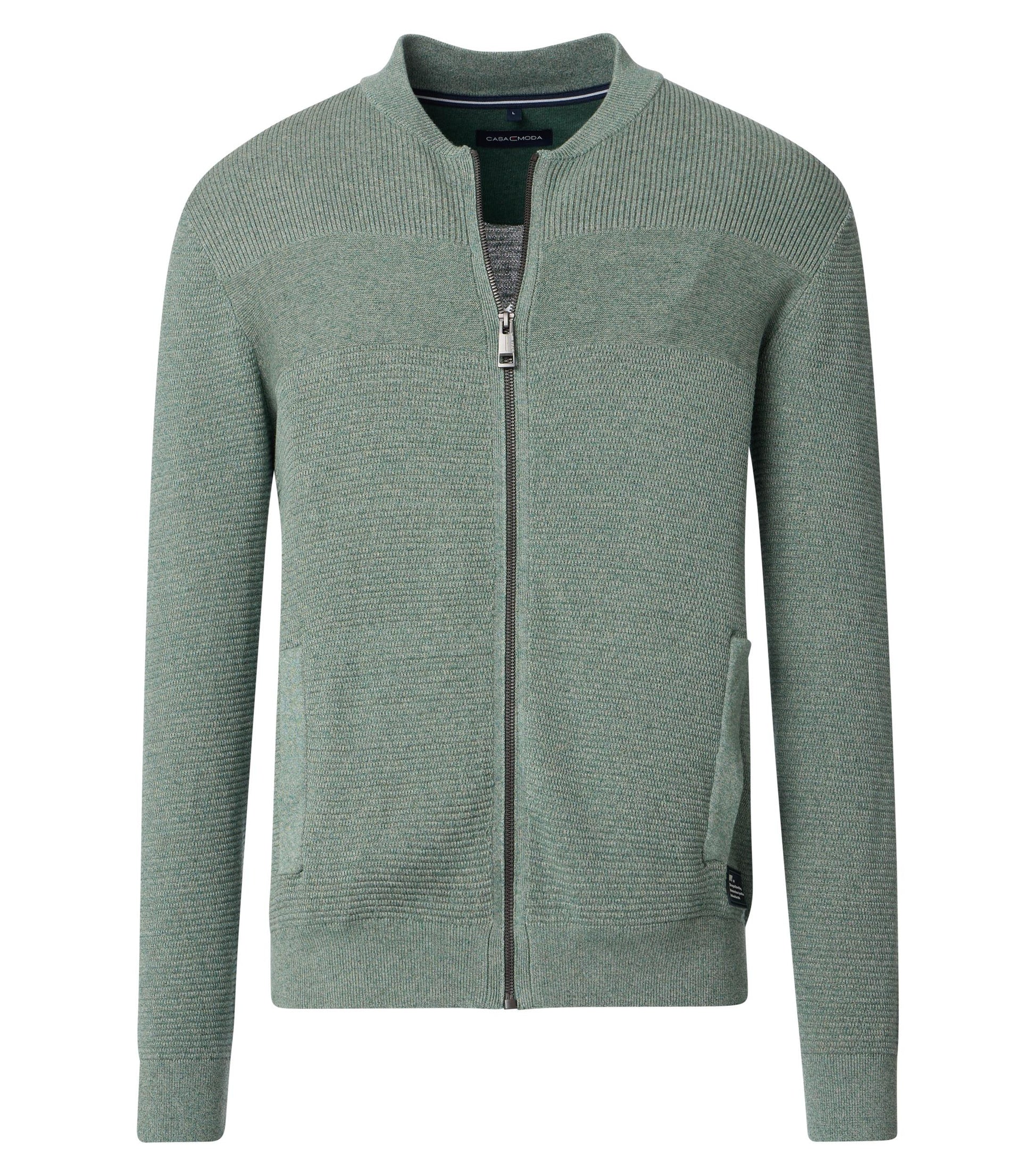 Strickjacke, RV,Collegekr. tUErkis Bild 1