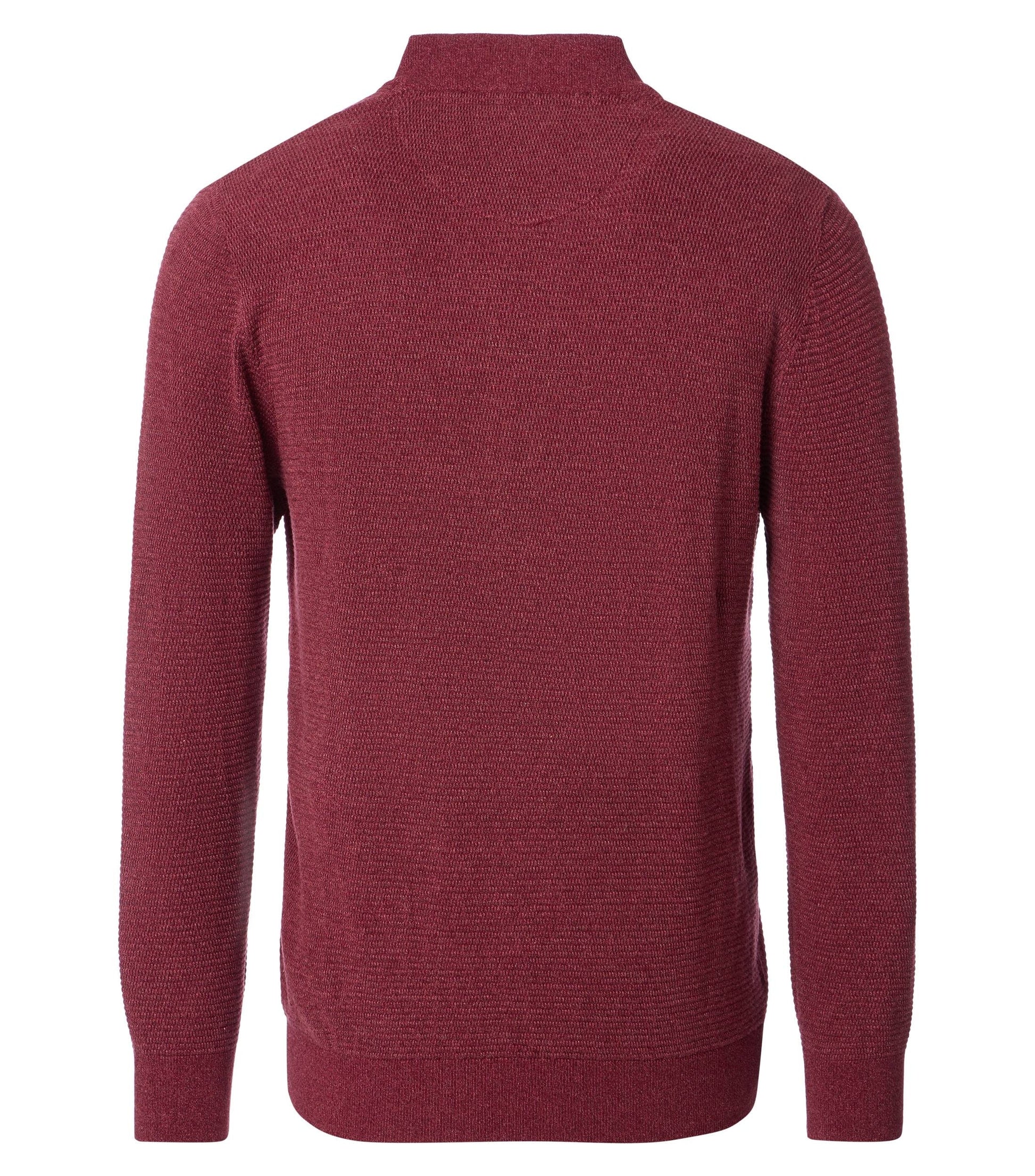 Strickjacke, RV,Collegekr. rot Bild 3