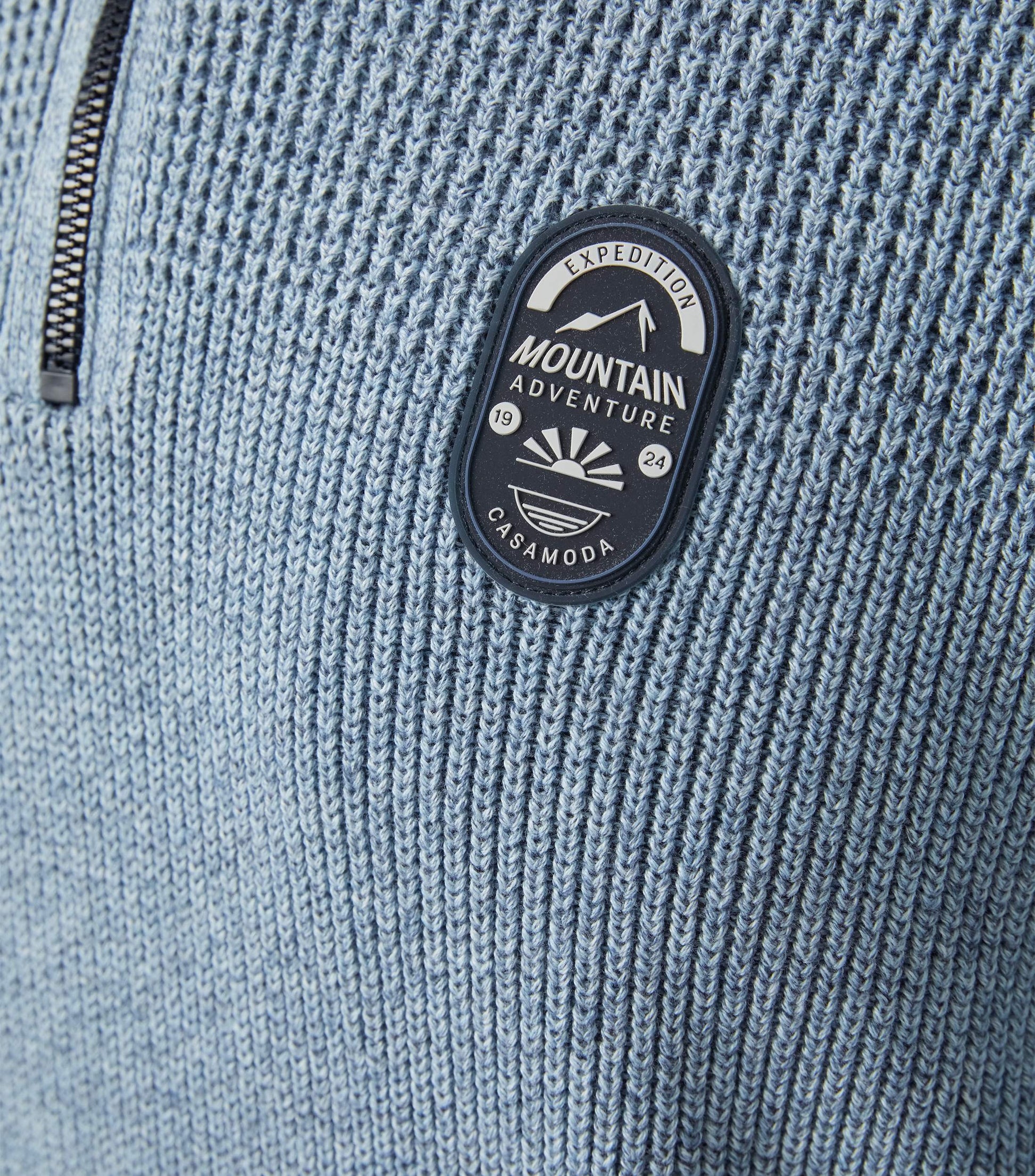 Stricktroyer blau Bild 4