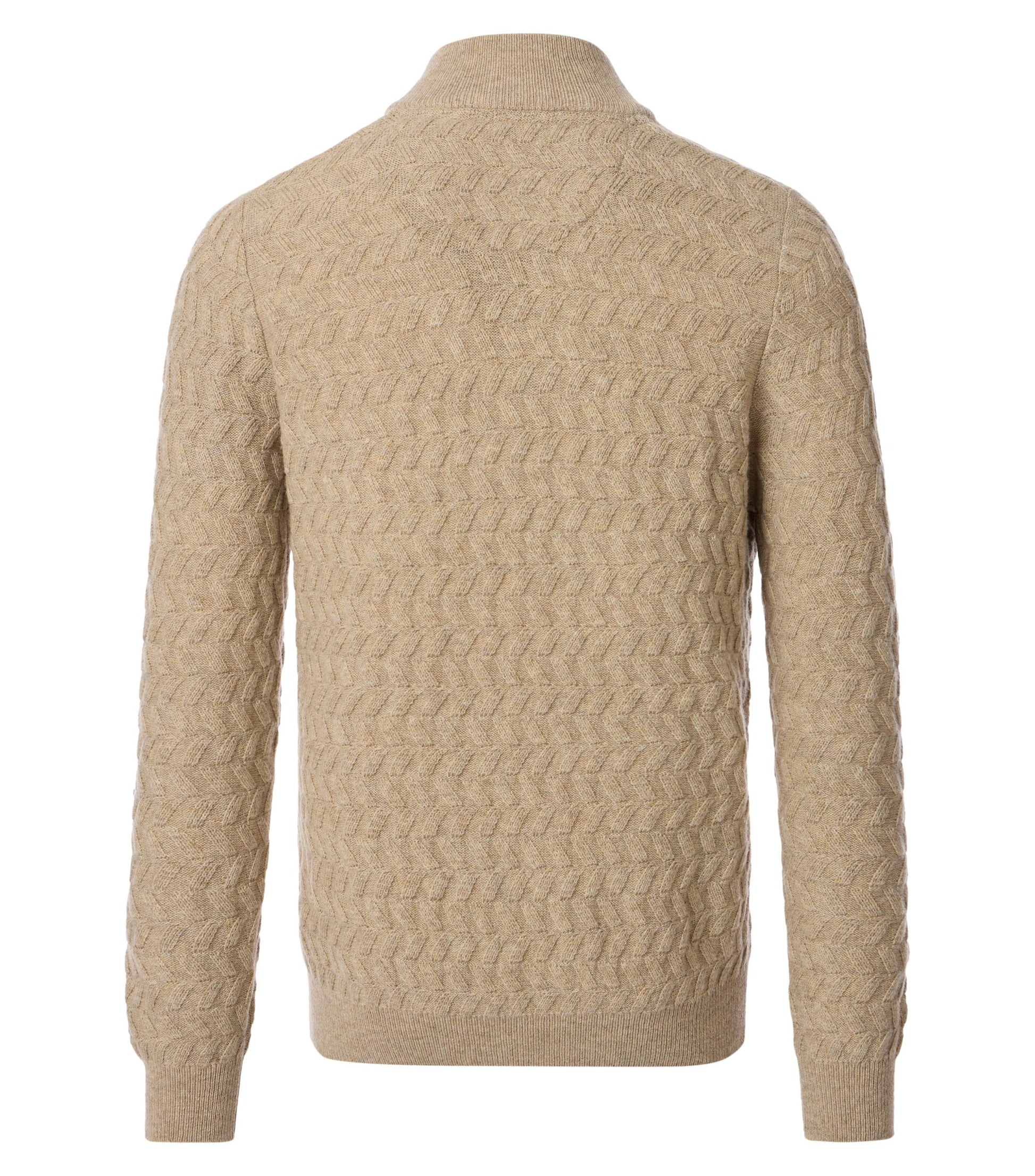 Stricktroyer beige Bild 3