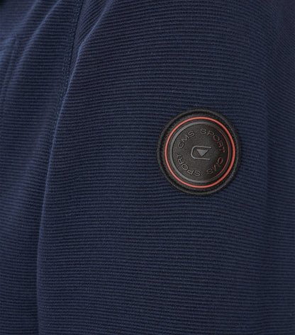 Sweatjacke blau Bild 2