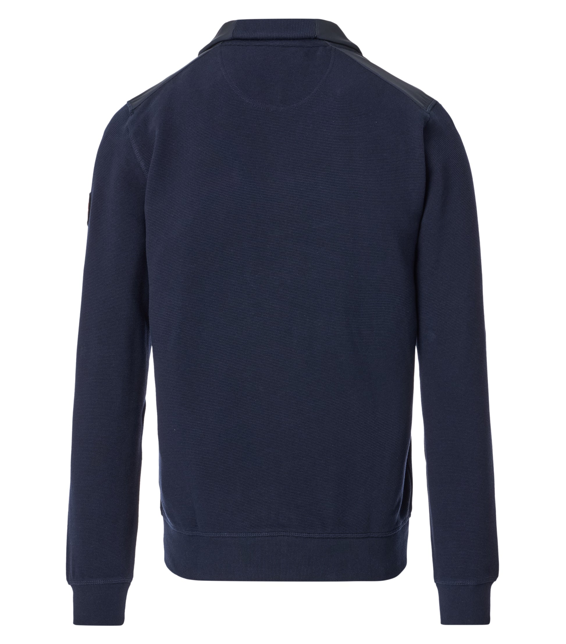 Sweatjacke blau Bild 4