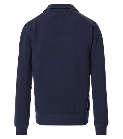 Sweatjacke blau Bild 4