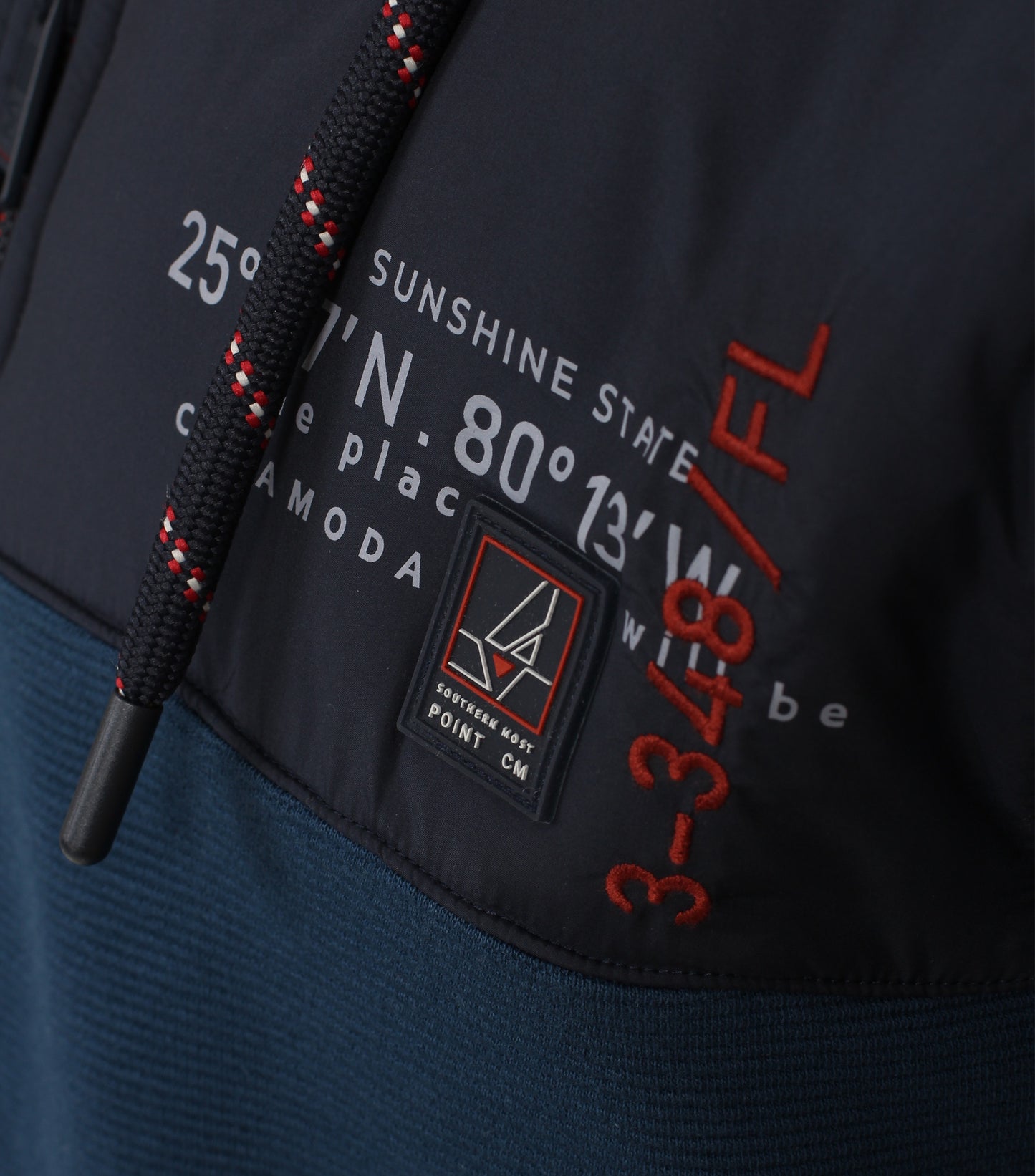 Sweatjacke,Hoody aqua bis pet Bild 3