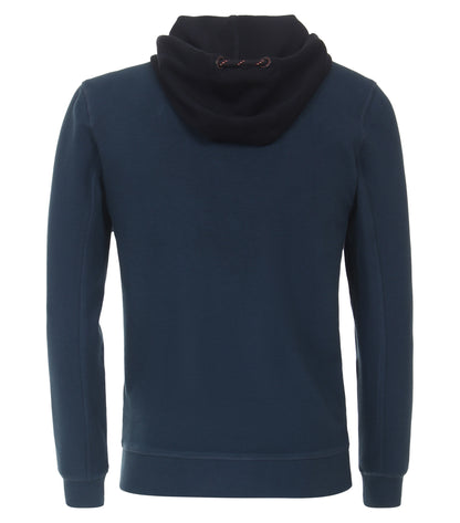 Sweatjacke,Hoody aqua bis pet Bild 5
