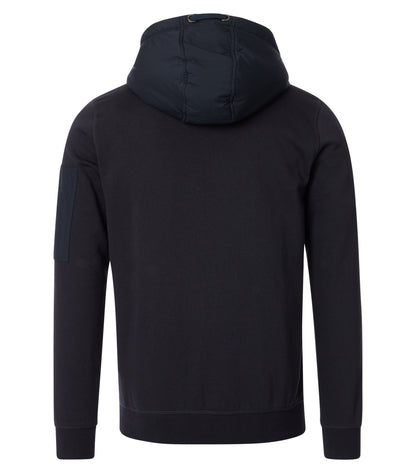 Sweatjacke mit Kapuze blau Bild 2