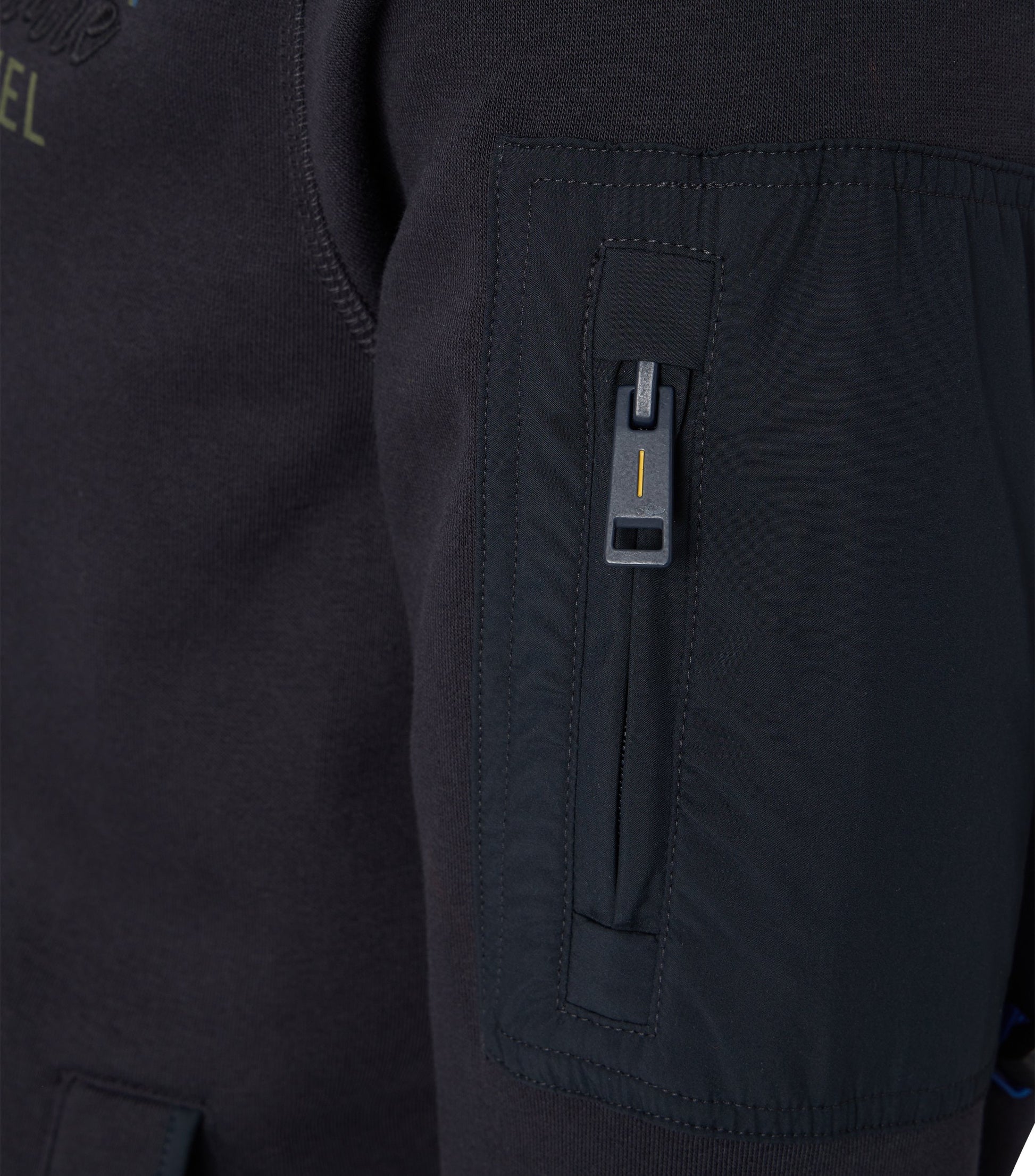 Sweatjacke mit Kapuze blau Bild 4