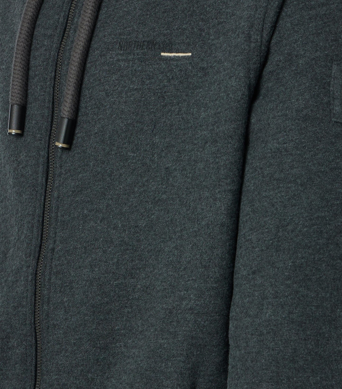Sweatjacke mit Kapuze anthrazit Bild 2