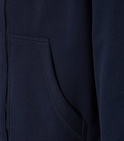 Sweatjacke mit Kapuze blau Bild 2