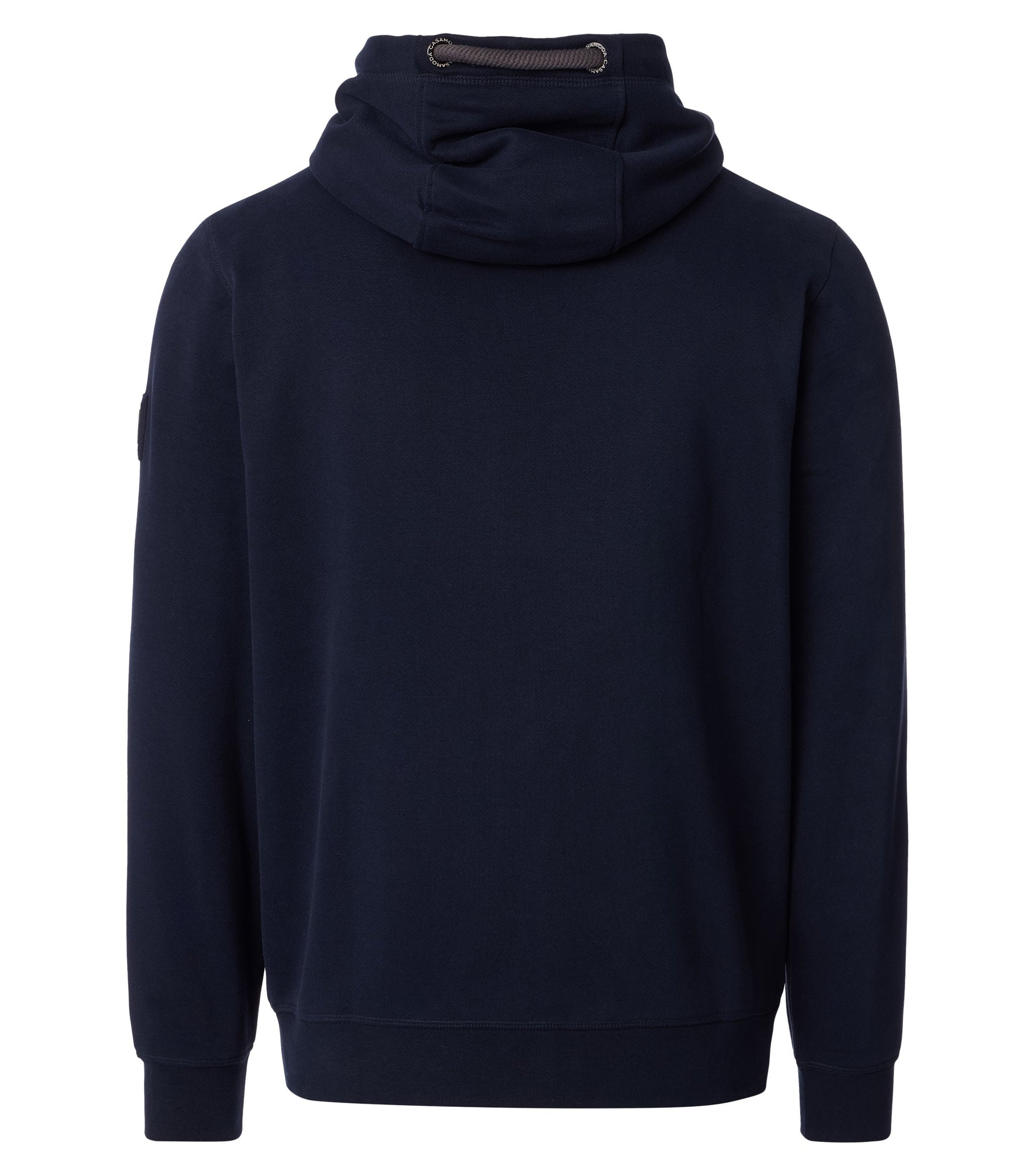 Sweatjacke mit Kapuze blau Bild 4