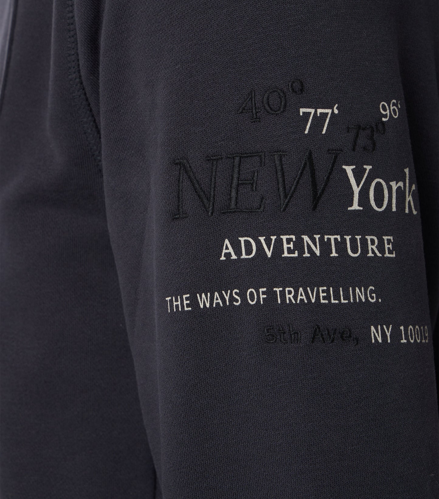 Sweatjacke,RV,Collegekr. blau Bild 2