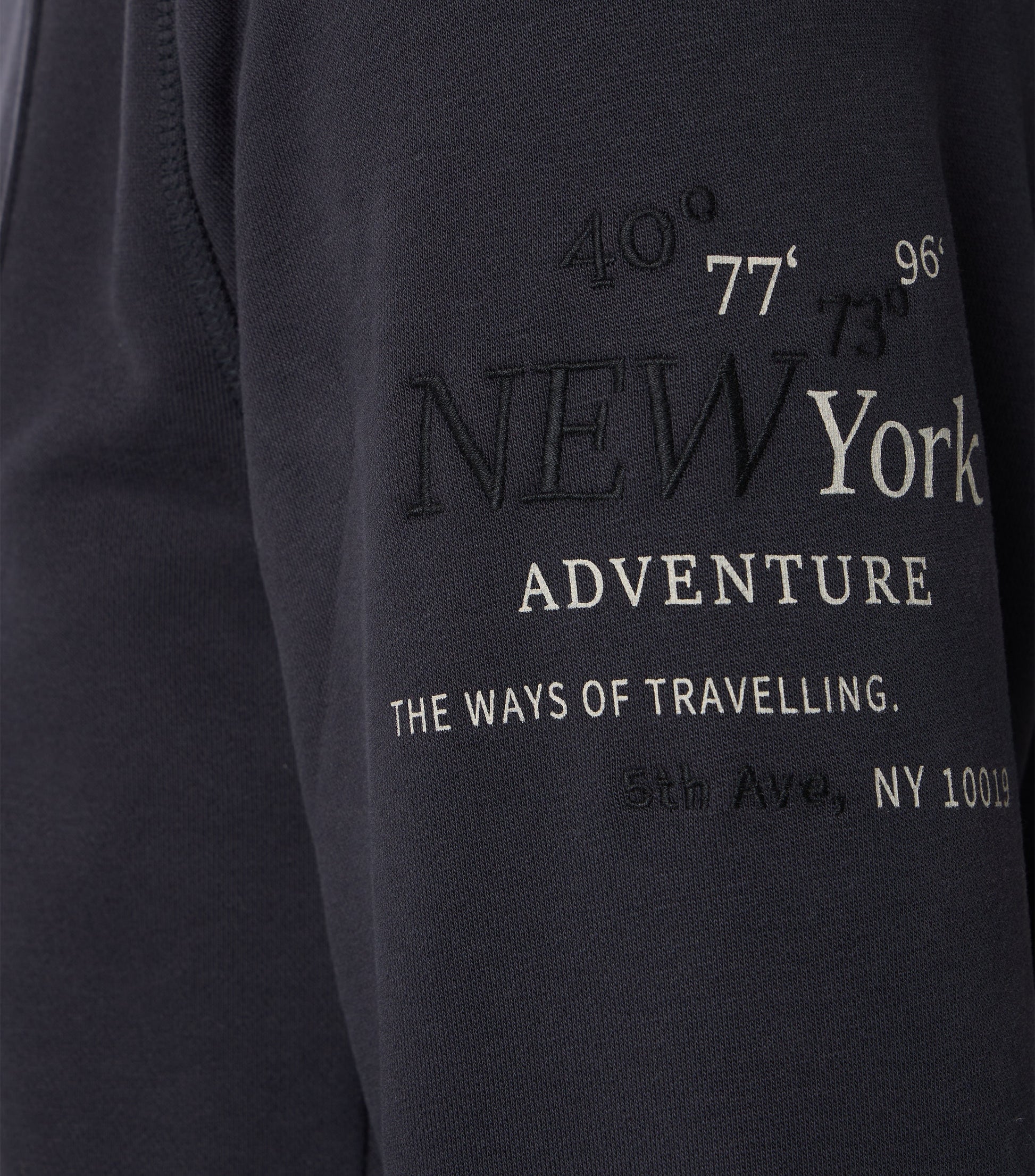 Sweatjacke,RV,Collegekr. blau Bild 2