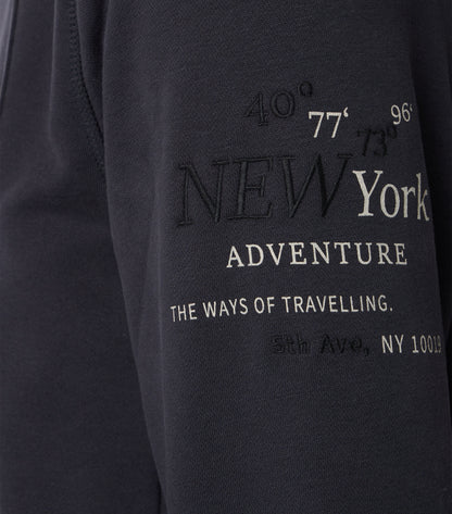 Sweatjacke,RV,Collegekr. blau Bild 2