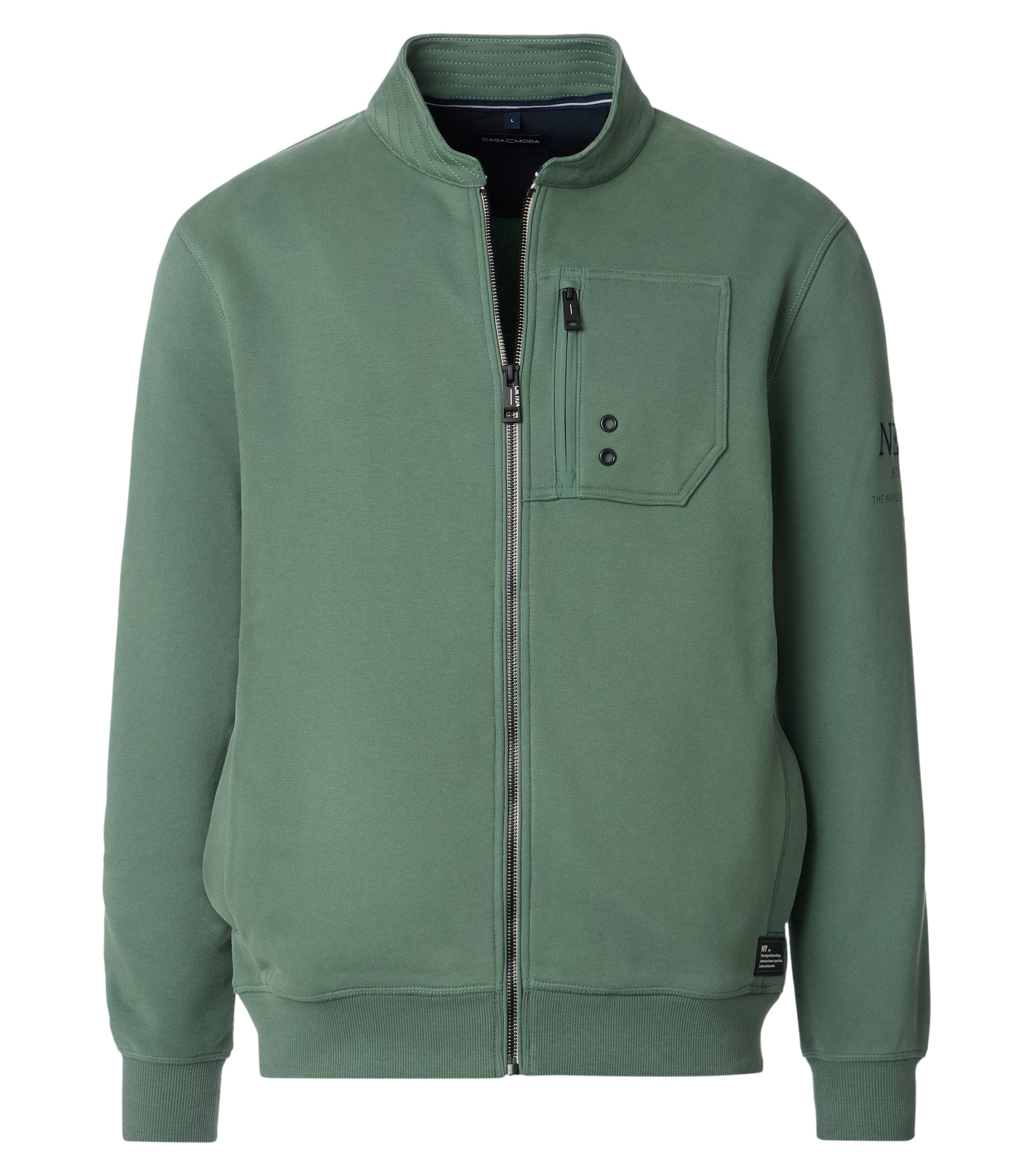 Sweatjacke,RV,Collegekr. gr n Bild 1