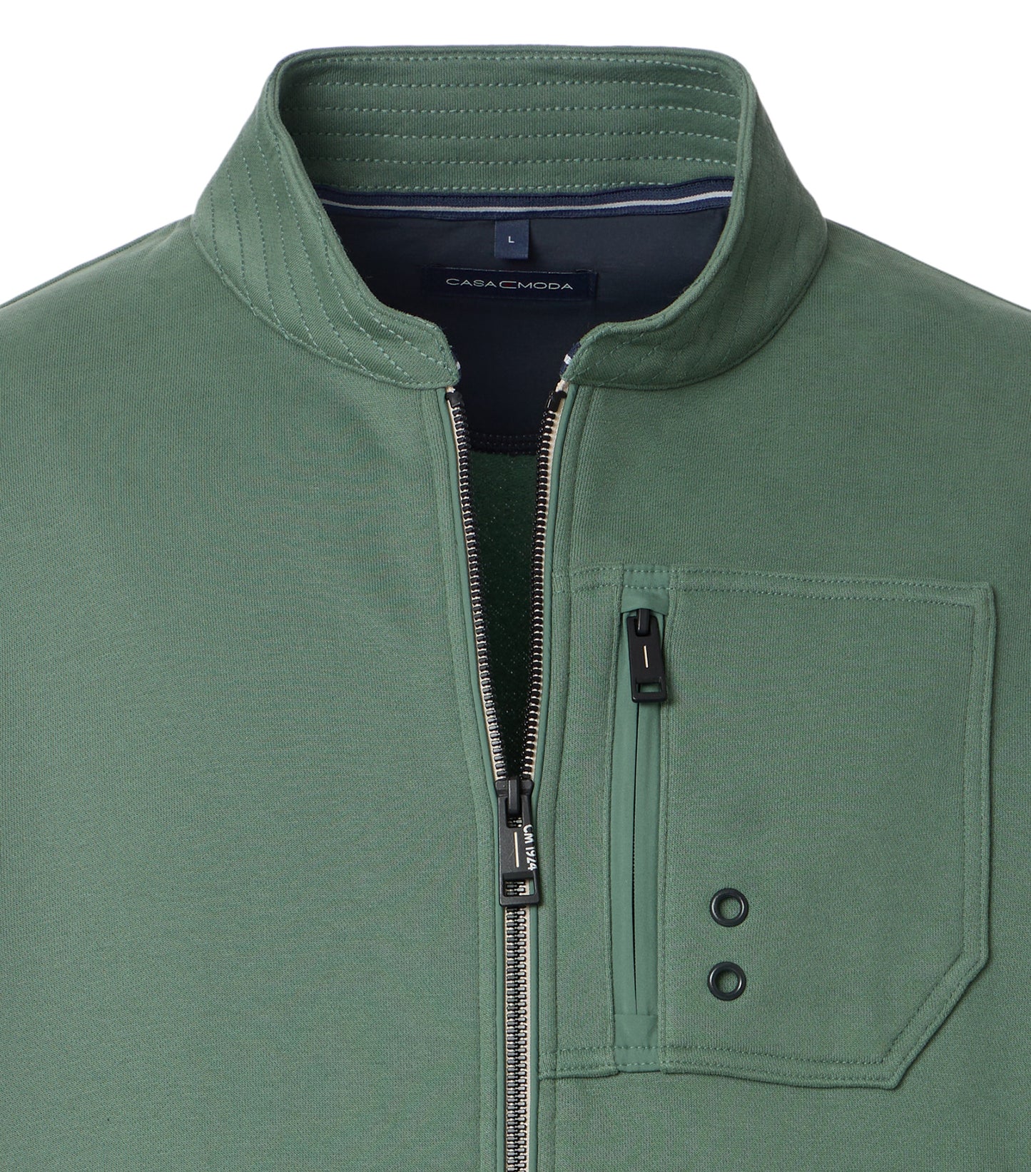 Sweatjacke,RV,Collegekr. gr n Bild 3