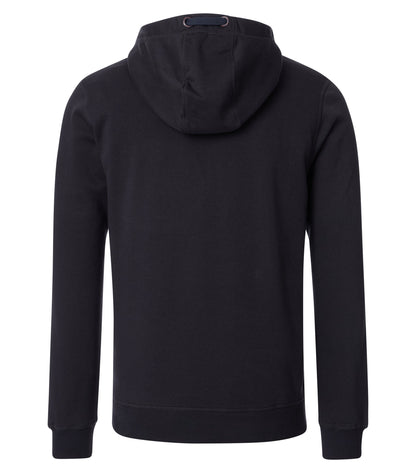 Sweatshirt mit Kapuze blau Bild 4