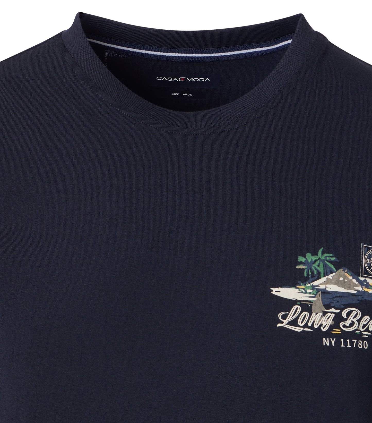 T-shirt blau Bild 3