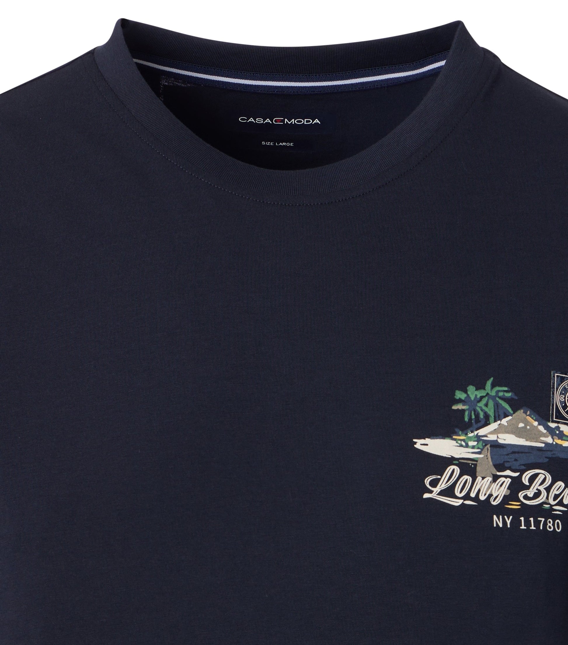 T-shirt blau Bild 3