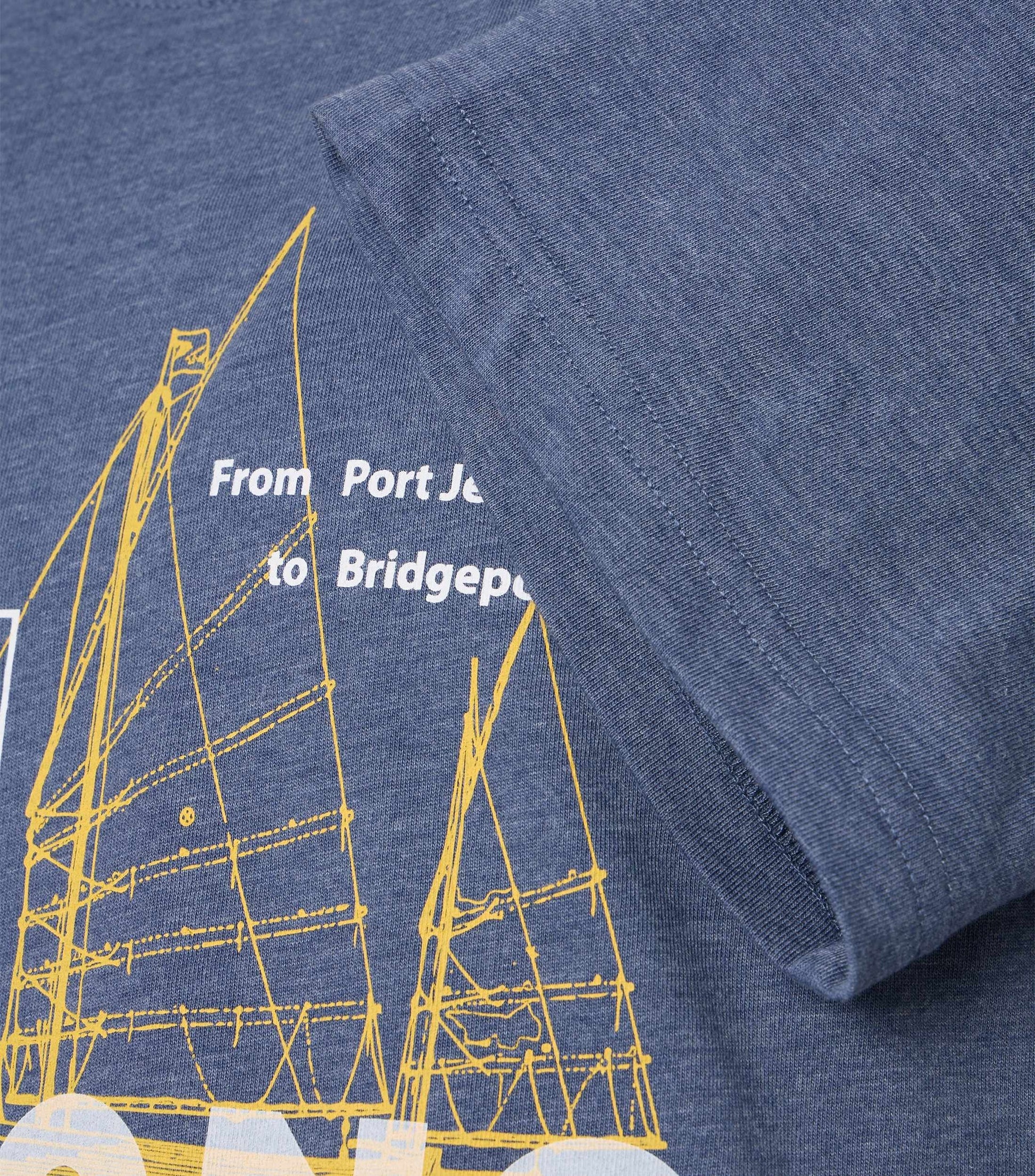 T-shirt blau Bild 2