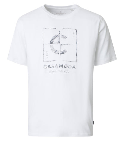 T-Shirt,O-Neck weiss Bild 1