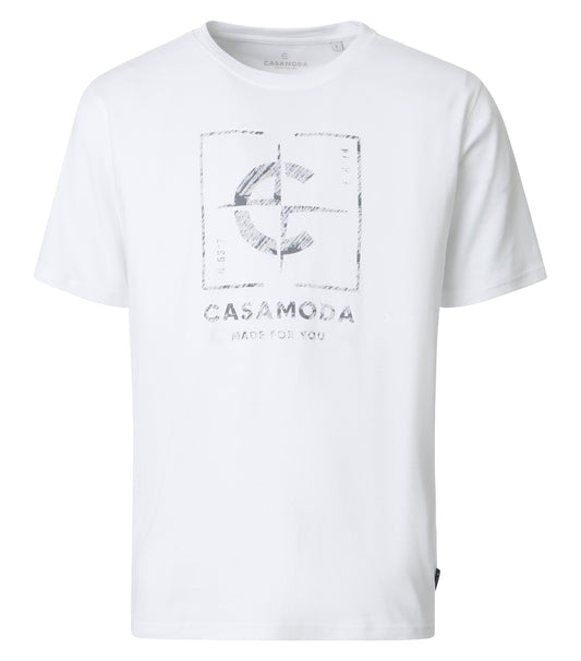T-Shirt,O-Neck weiss Bild 1
