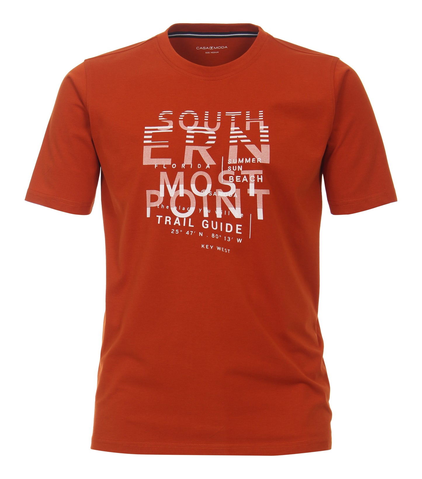 T-Shirt,O-Neck orange Bild 1
