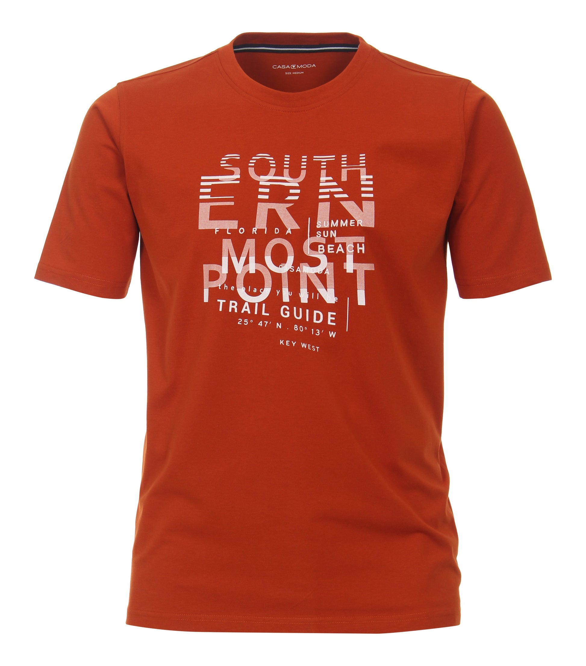 T-Shirt,O-Neck orange Bild 1