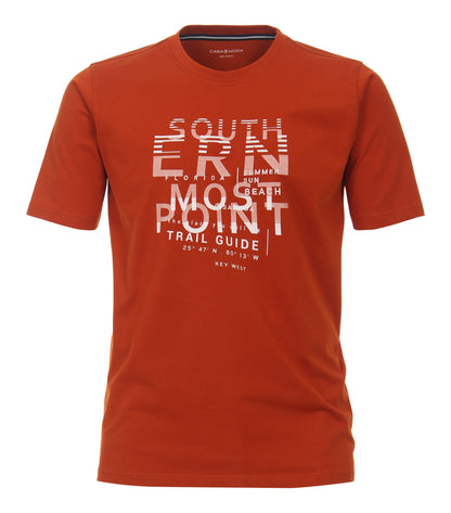 T-Shirt,O-Neck orange Bild 1
