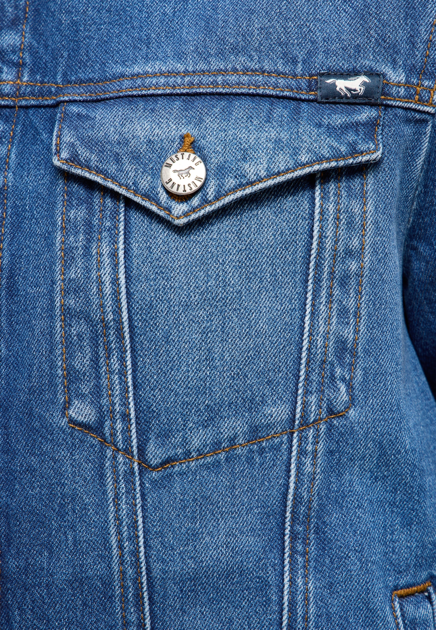 STYLE DALLAS JACKET DENIM BLUE Bild 3