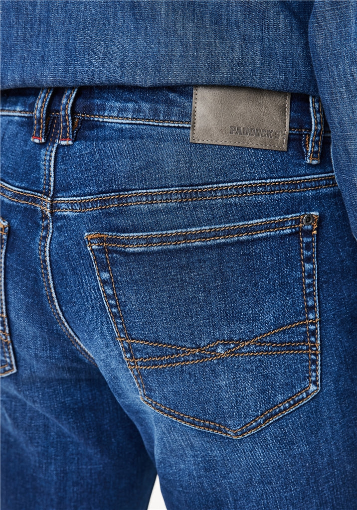 PIPE Saddle Stitch MOTION&COMFORT mid blue Bild 4