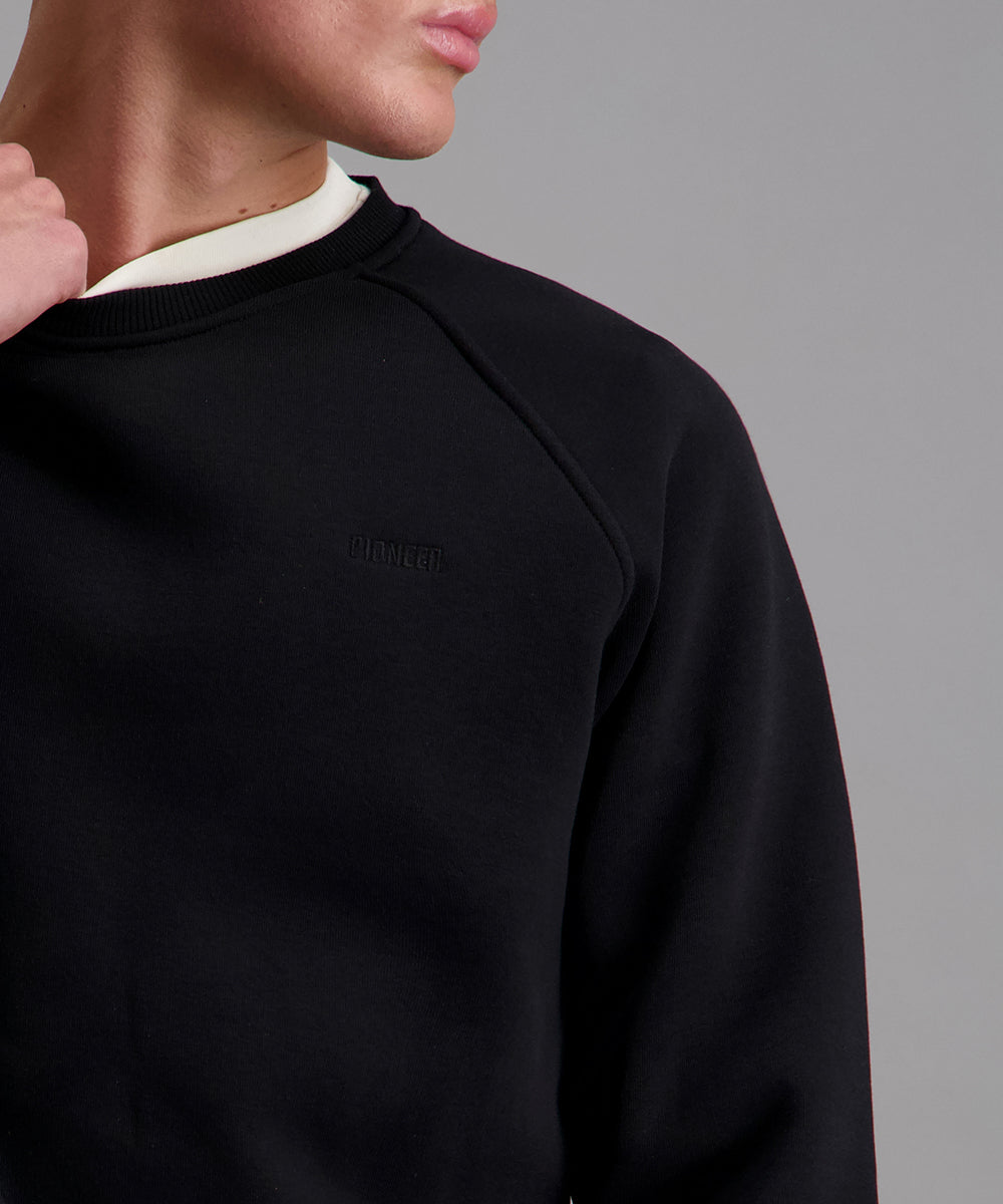 Crew neck Schwarz Bild 4