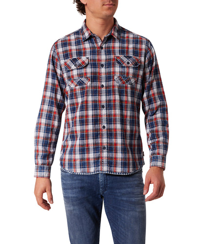 Shirt 1/1 Kent Indigo washed Bild 1