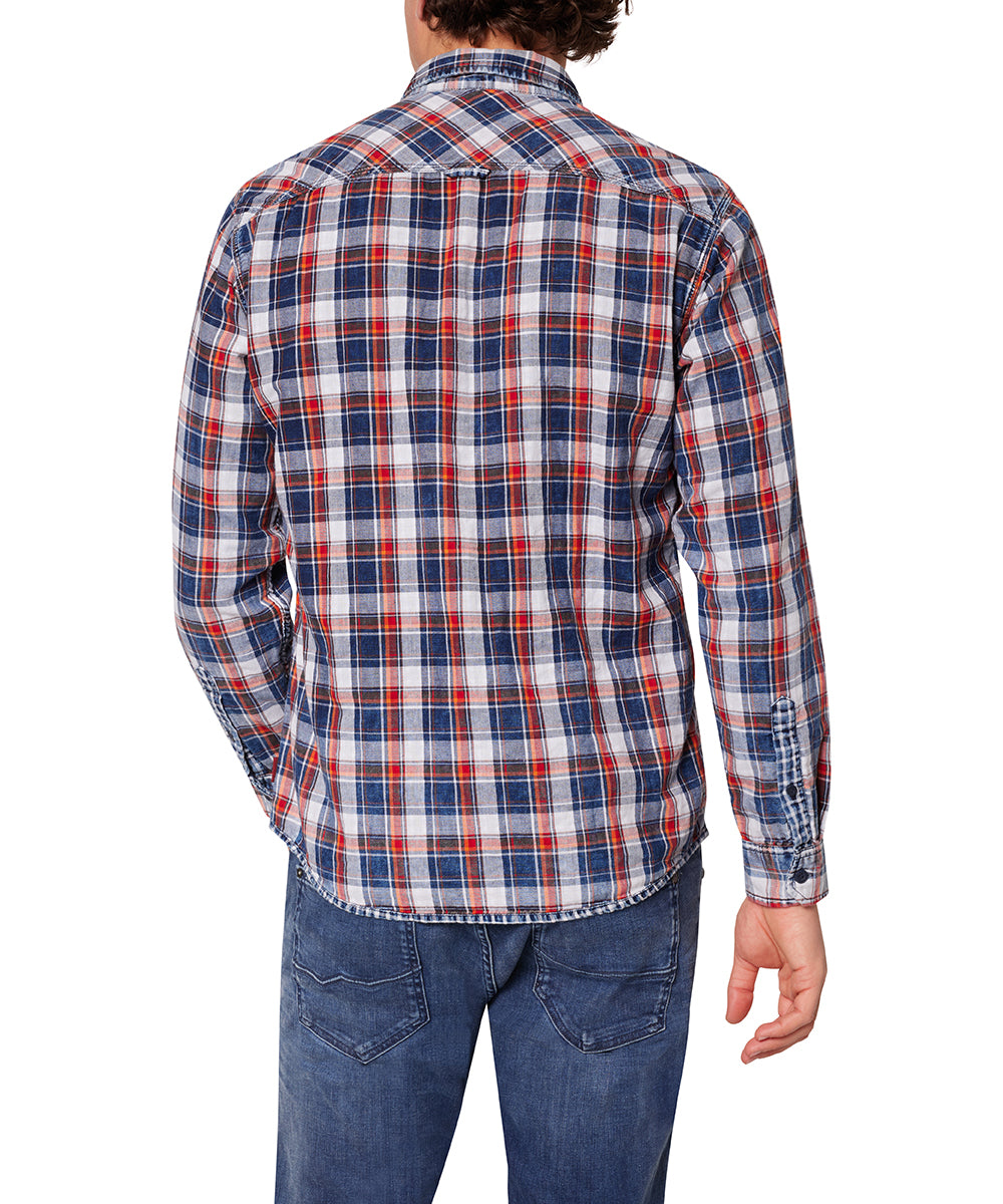 Shirt 1/1 Kent Indigo washed Bild 2