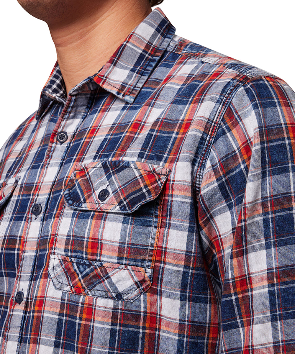 Shirt 1/1 Kent Indigo washed Bild 4