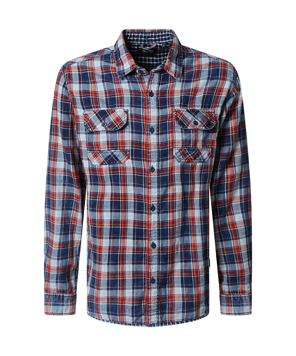 Shirt 1/1 Kent Indigo washed Bild 6