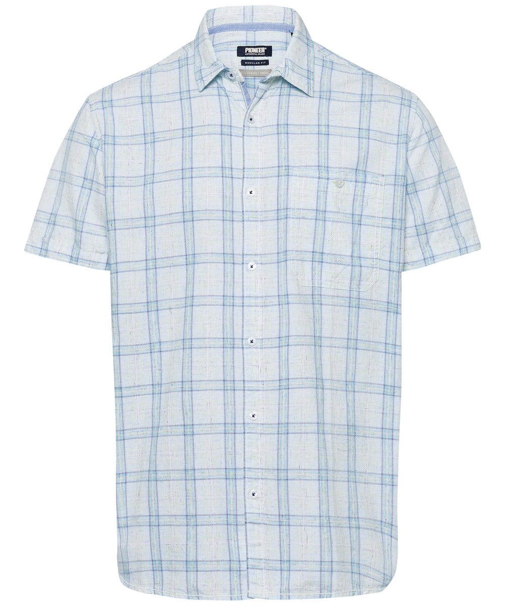SHIRT 1/2 KENT Fair Green Karo Bild 1
