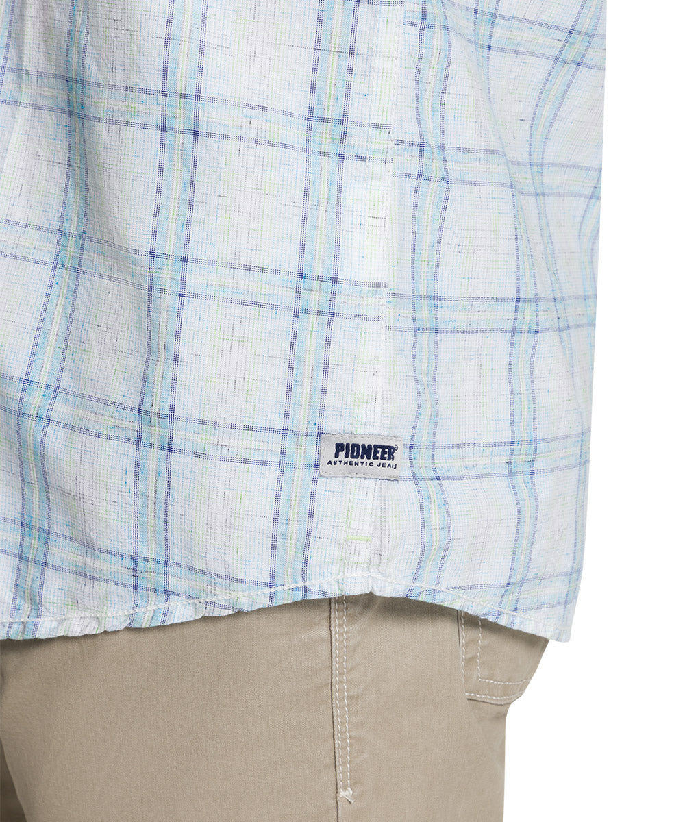 SHIRT 1/2 KENT Fair Green Karo Bild 5