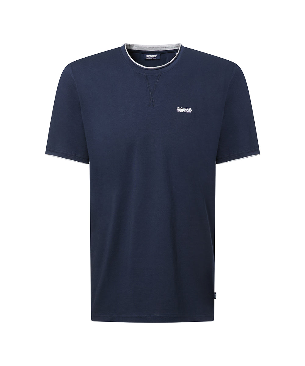 T-Shirt 1/2 Crew Neck Night Sky Bild 1