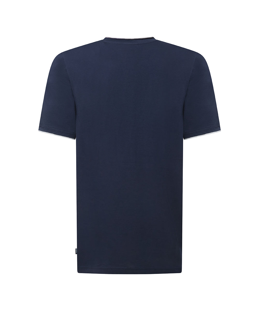 T-Shirt 1/2 Crew Neck Night Sky Bild 2