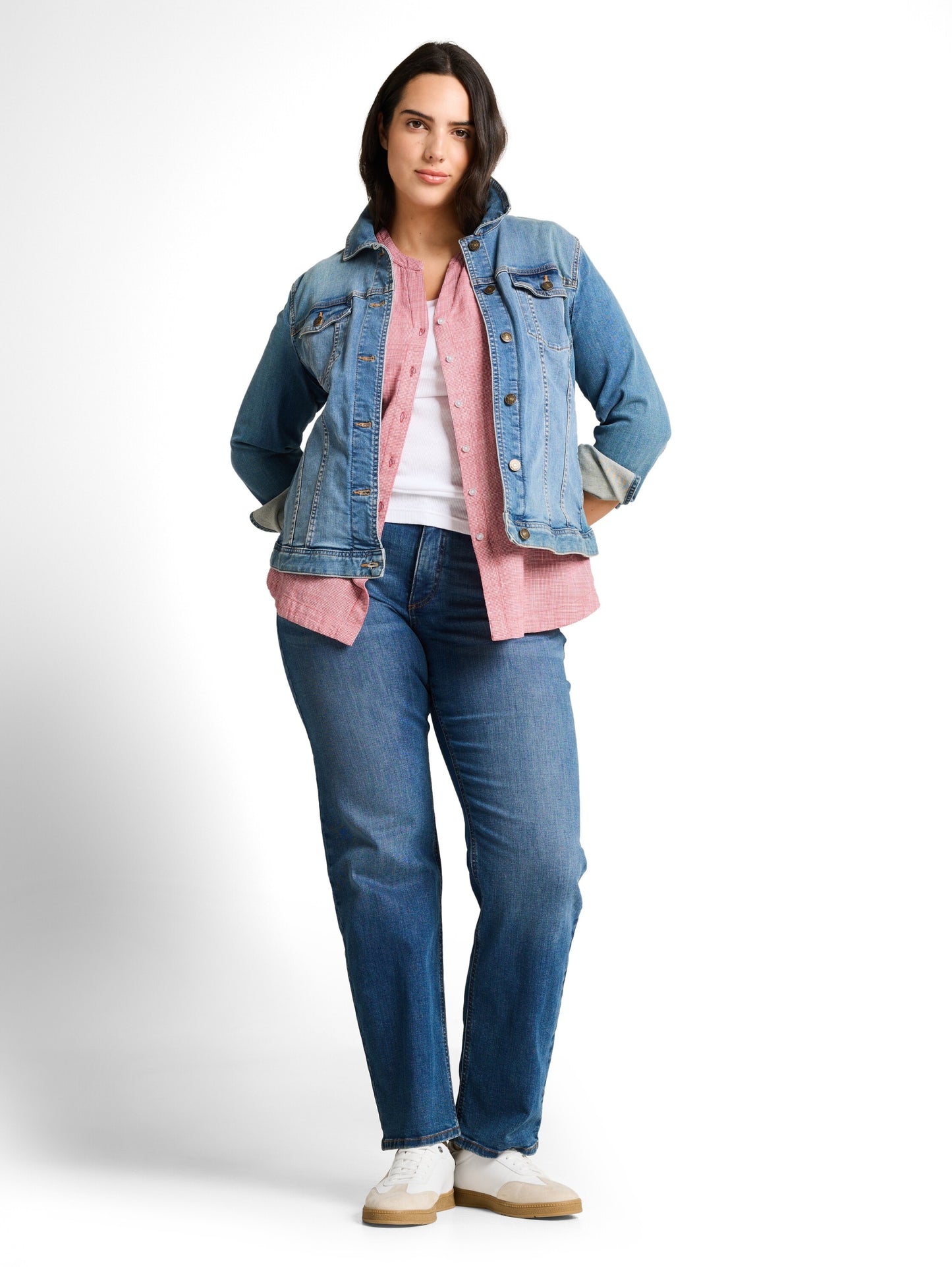 blouse shortsleeves slub struc cozy pink Bild 3