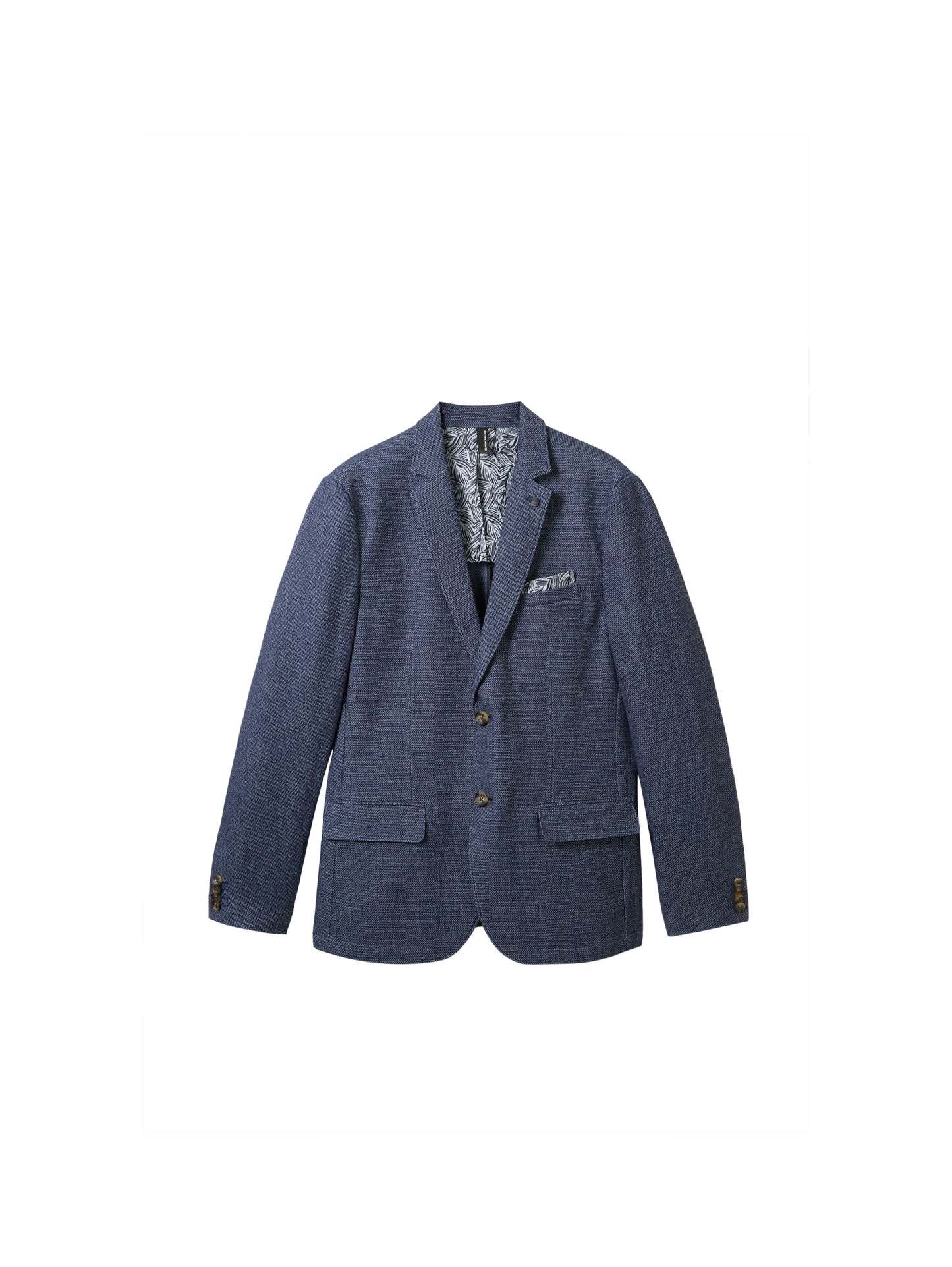 casual woven blazer blue melange s Bild 1