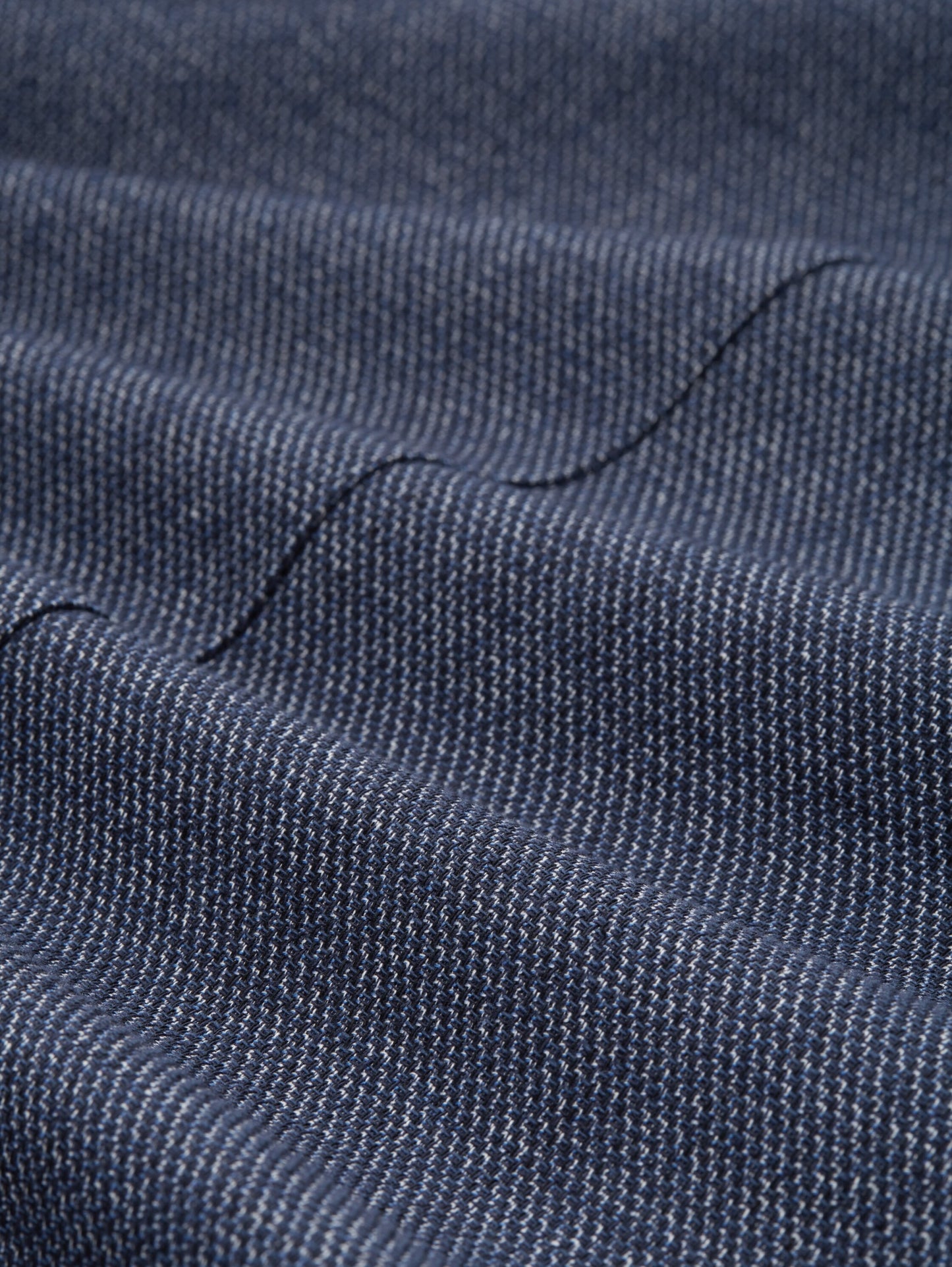 casual woven blazer blue melange s Bild 2