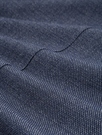 casual woven blazer blue melange s Bild 2