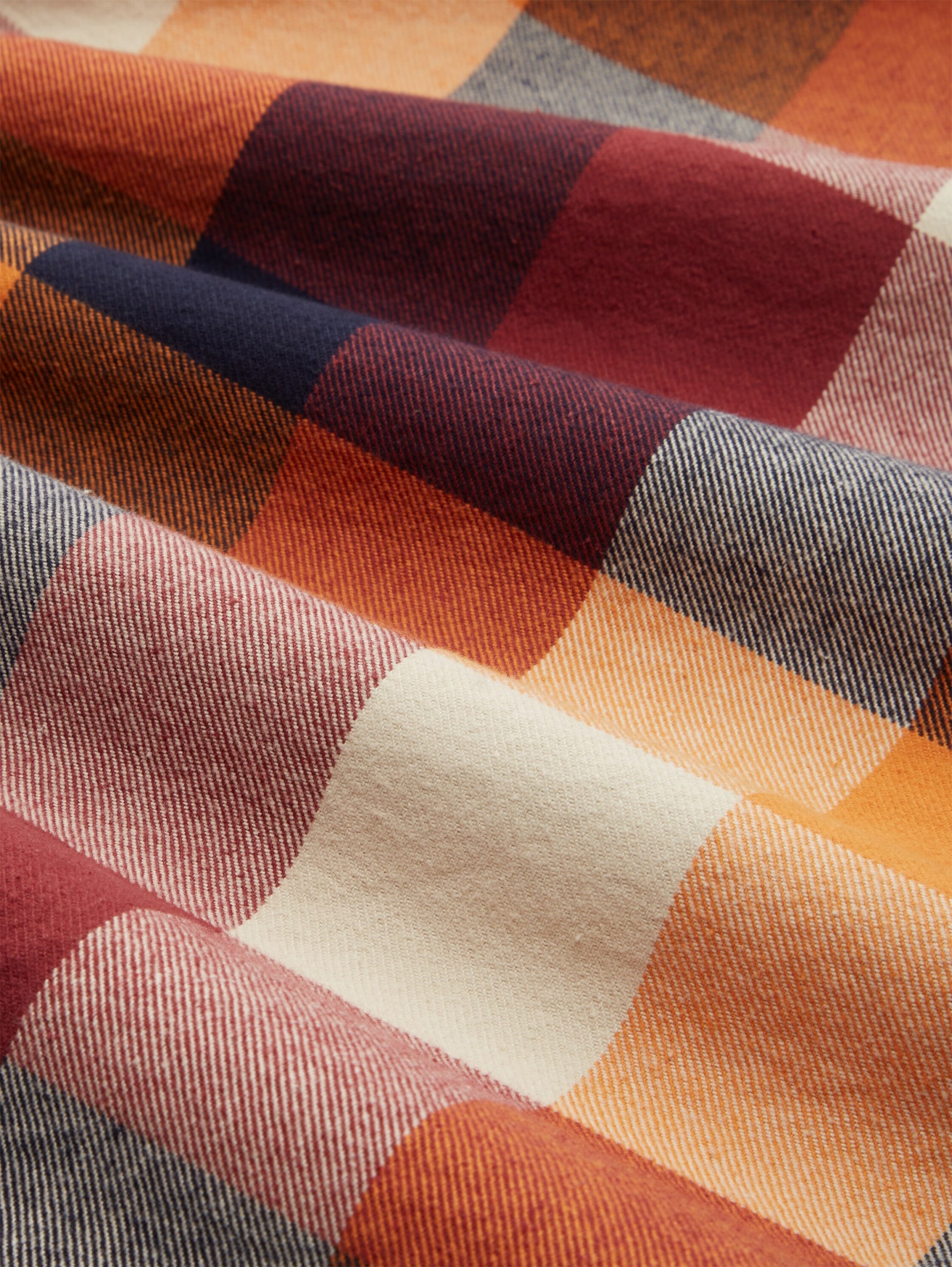 colorful big check overshirt orange colorfu Bild 2