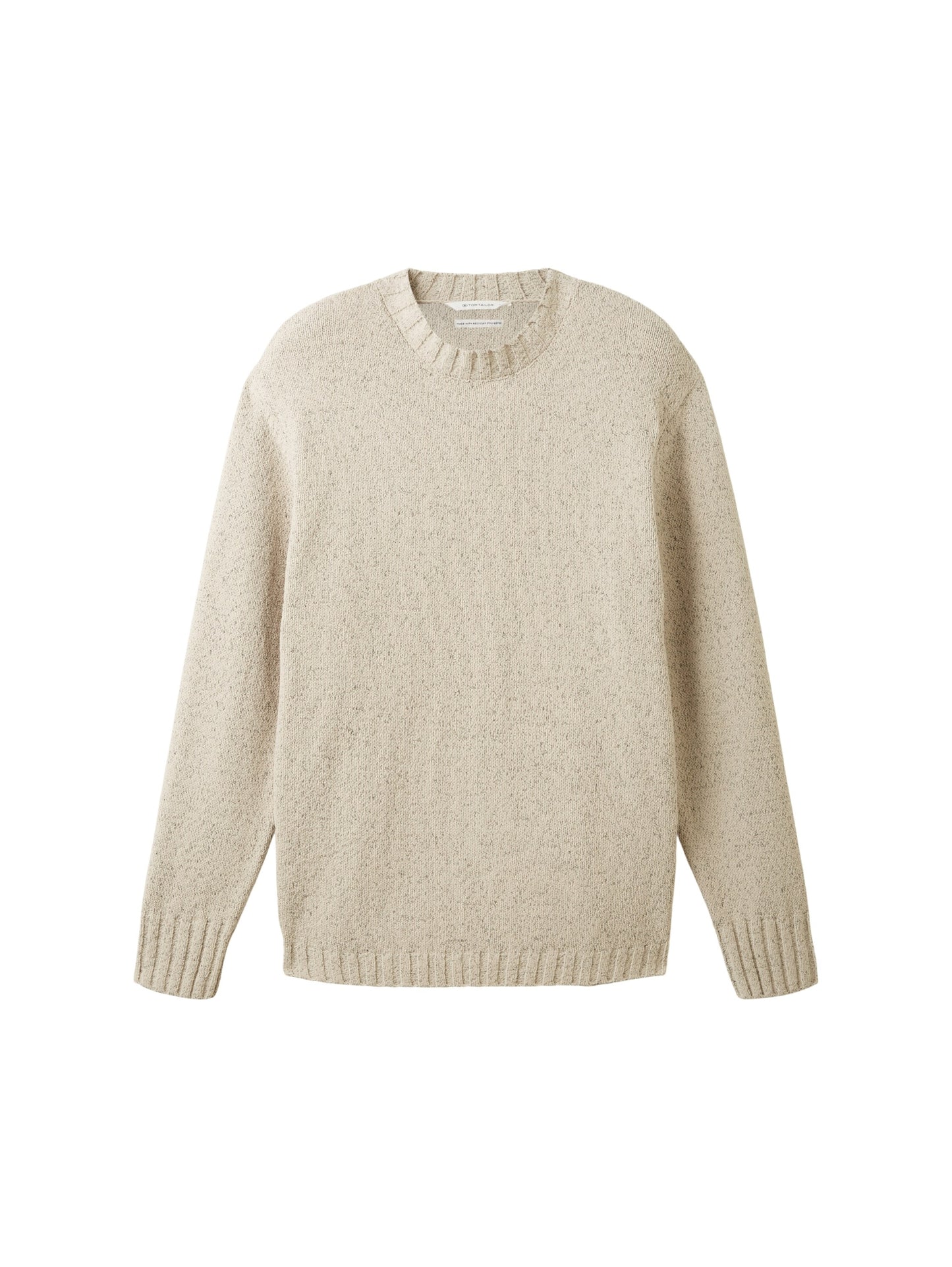 comfort twotone knit beige alfalfa Bild 1