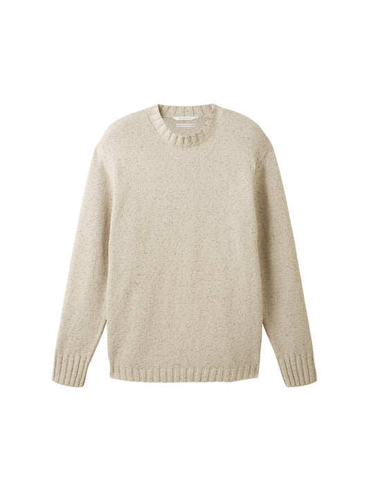 comfort twotone knit beige alfalfa Bild 1