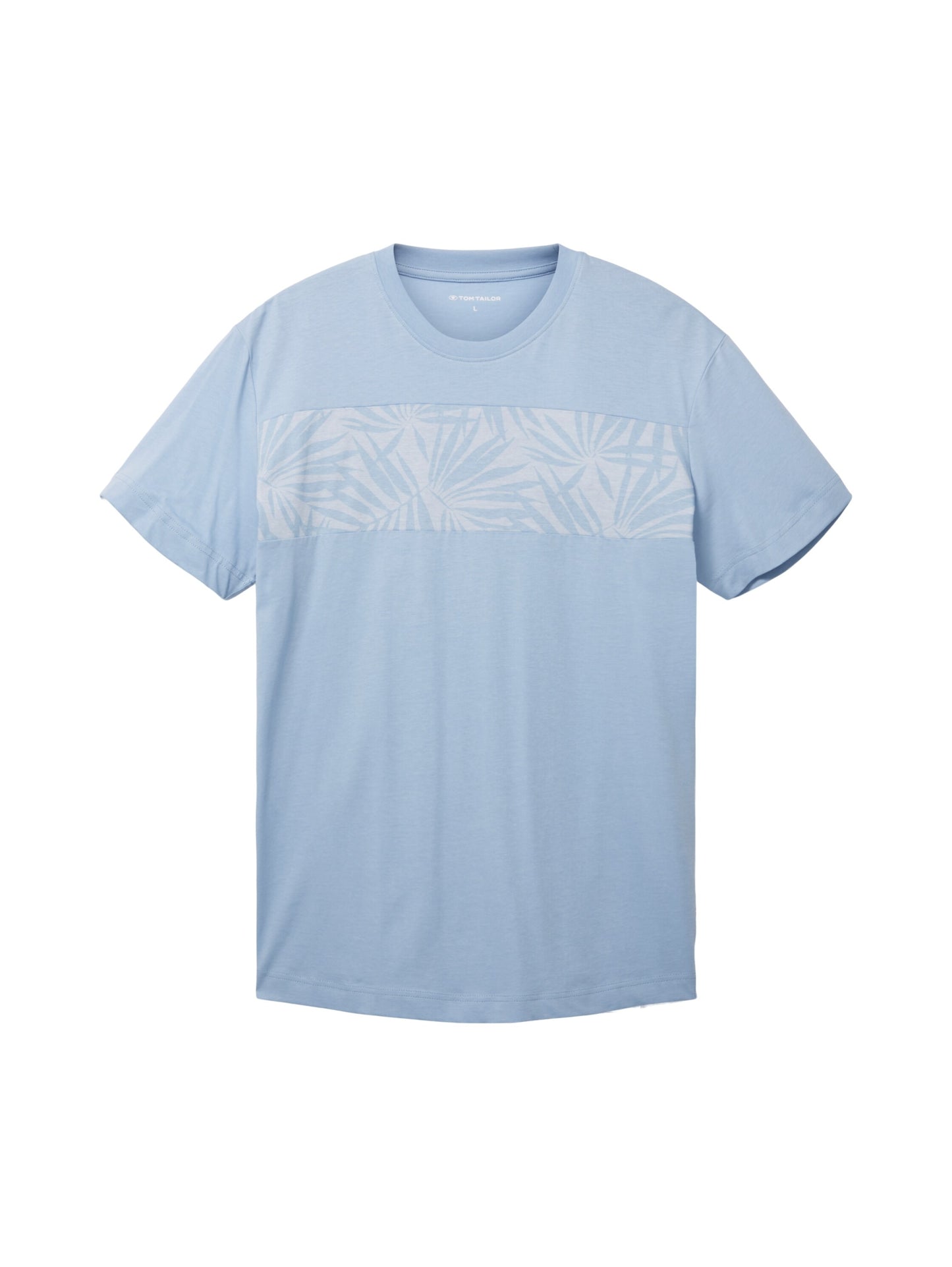 cutline printed t-shirt stonington blu Bild 1