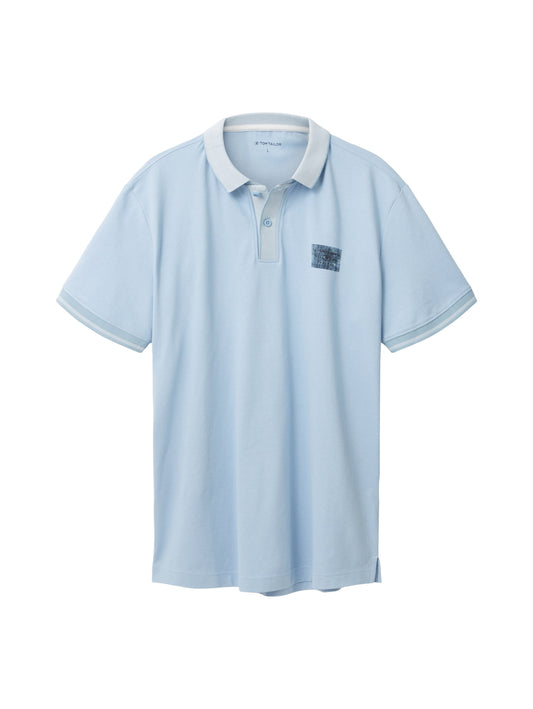 double collar polo stonington blu Bild 1