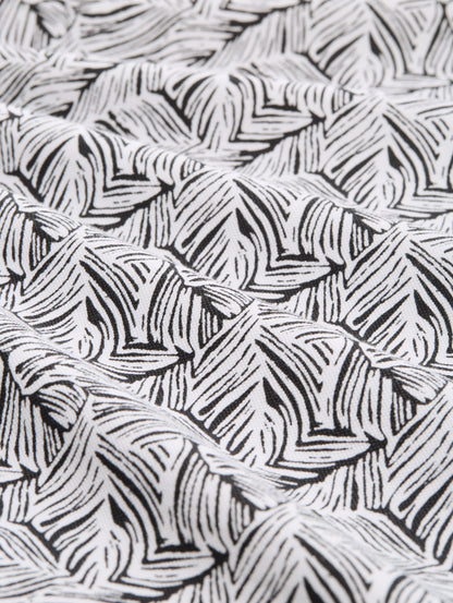 allover printed polo navy white wav Bild 2