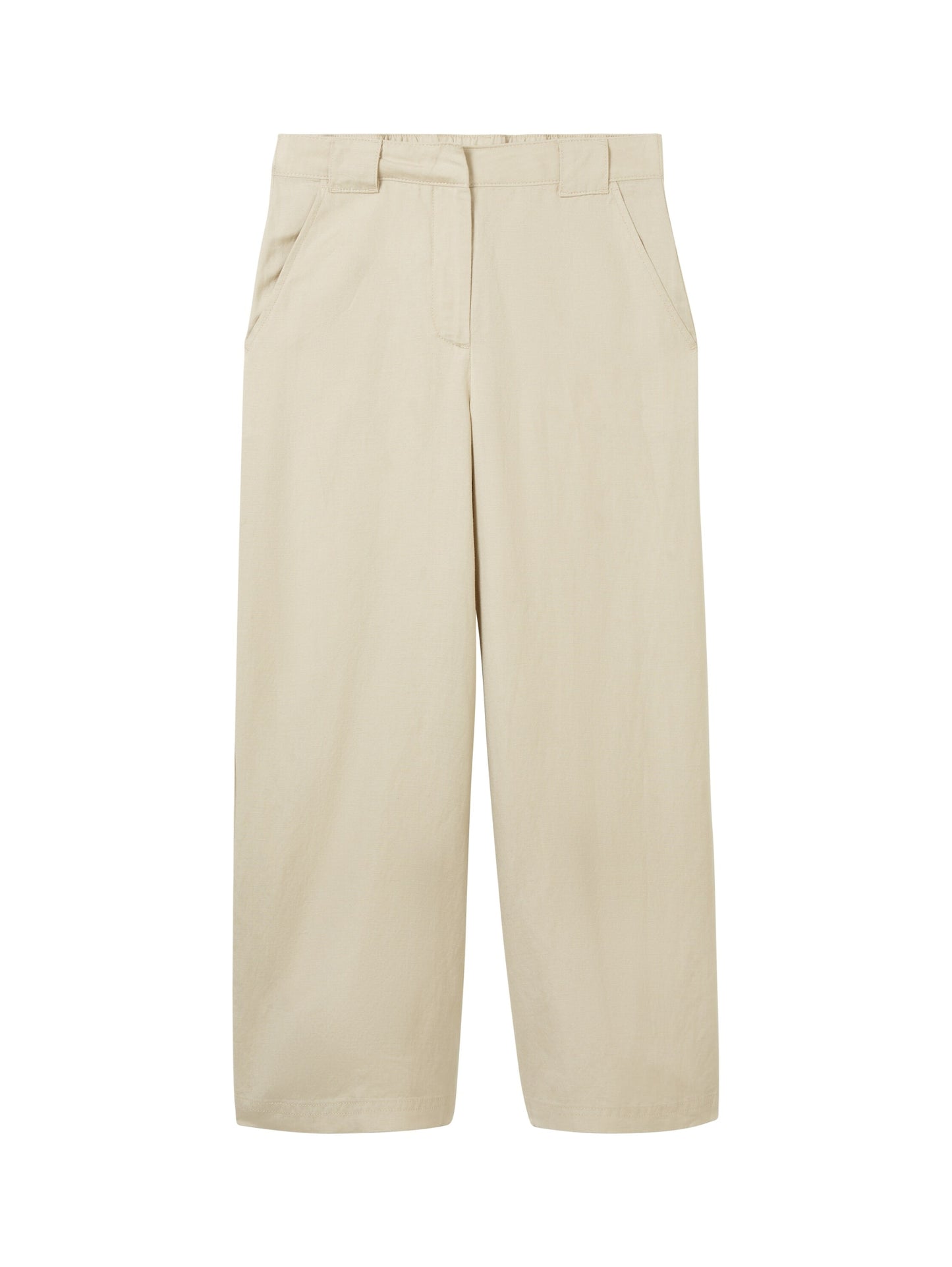 culotte linen pants summer beige Bild 1